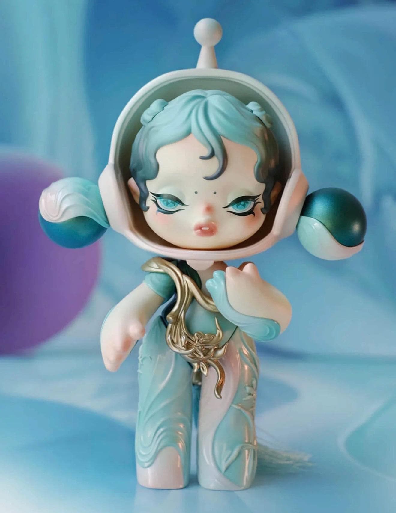 Skullpanda X Popmart - Skullpanda Baby - Orchid Yiqing Limited