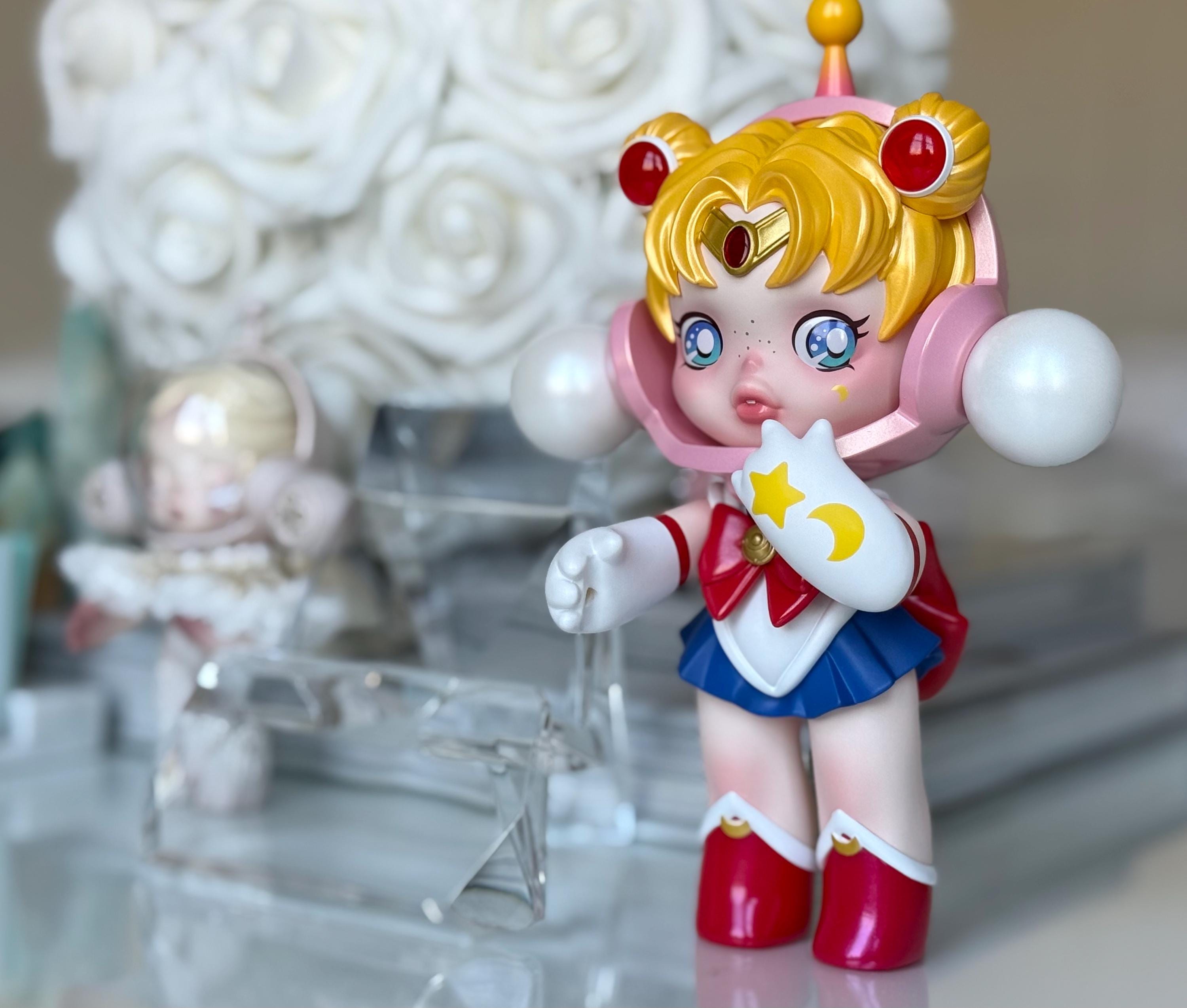 POPMART SKULLPANDA セーラームーン 海外限定 Pop Mart Skullpanda X Sailor Moon Figure Factory Sealed Box