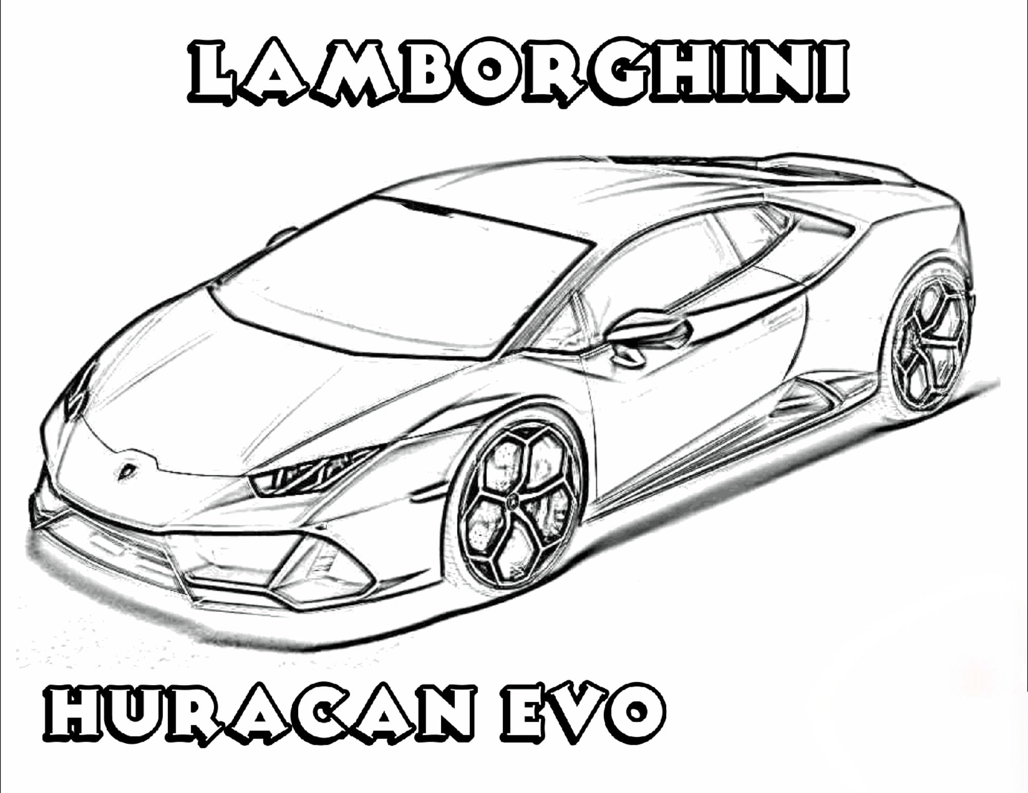 Over 100 Pages Exotic Car Printable Coloring Pages - Etsy