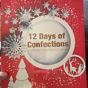 Advent 12 Days of Confections Calendar 4Pk