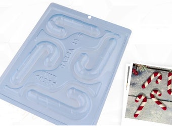 3 Stück Zuckerstangenform