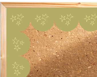 Pacchetto di bordi scintillanti: 50 bordi per bacheca a tema stelle