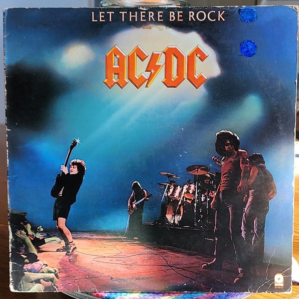 AC/DC - Let There Be Rock - 1977 Atlantic Records - Original First/Presswell Press'n/Original Inner Sleeve - Vintage Vinyl Album - SD 36-151