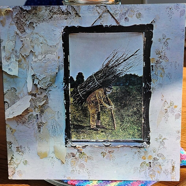 Led Zeppelin - Untitled (Zoso) - 1971 Atlantic Records - 1977 Presswell (PR) Re-Issue Pressing/Club Edition - Vintage Vinyl Album - SD 19129