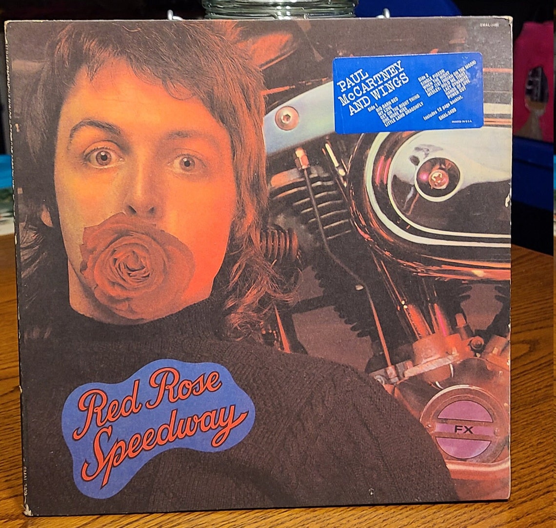 Paul Mccartney & Wings Red Rose Speedway 1973 Apple Etsy
