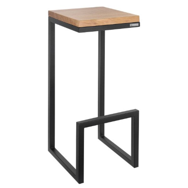 Tabouret de bar, chaise de bar, tabouret de cuisine, tabouret de bar en bois, meubles de salle à manger, tabouret de bar moderne, tabouret industriel, bar caffe, tabouret rustique