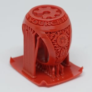 3D resin printing service (rigid, wax-like, flexible)