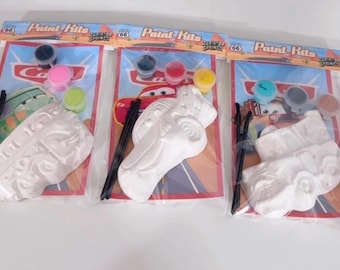kids Cars Painting party favors