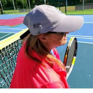 Adult cochlear Implant Hat, Stylish with Adjustable Fit. Made from 100% Cotton.