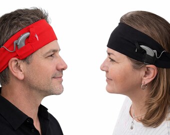Secure Cochlear Implant Headband – Active Cotton Spandex CI  display picture 1