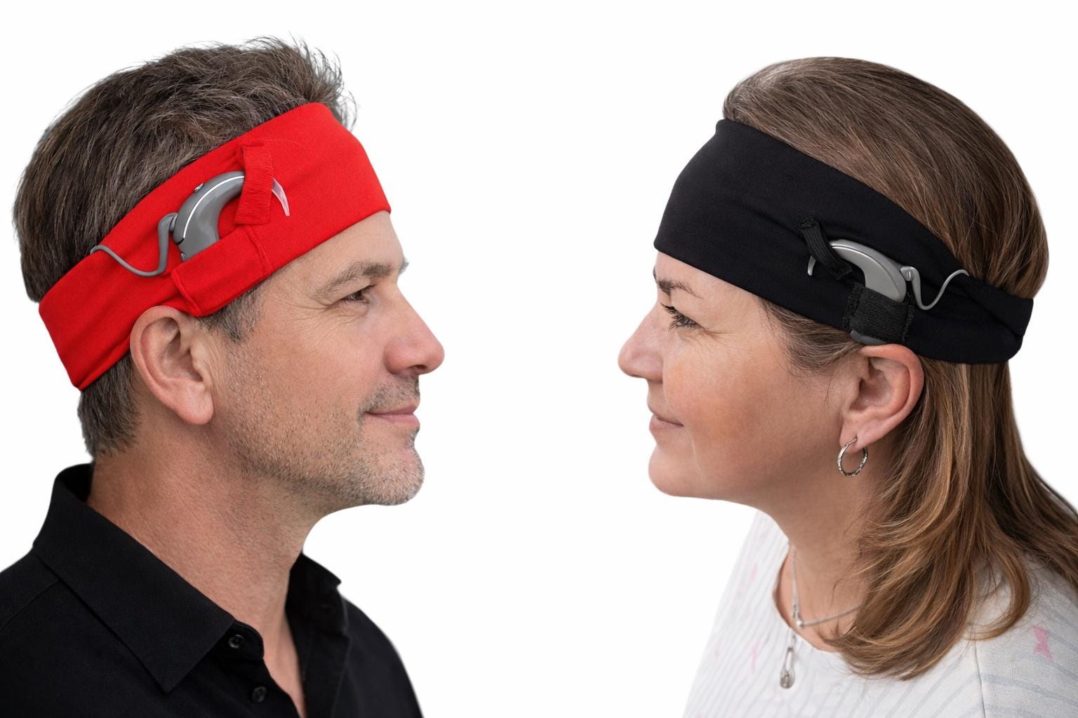 5972 Cochlear Implant Holder Cap Men And Women\'s Headband - Secure Wearing Amazon.com: Cochlear Implant Headbands Hearing Aids Headband  main image 4