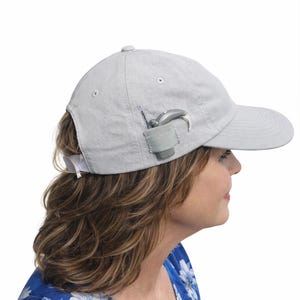 Cochlear Implant Accessories – BTE Friendly Baseball Cap with Secure Pocket