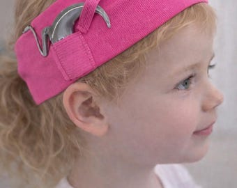 Diadema para implante coclear para niñas, paquete de 5 (de 3 a 10 años), marca Earfree.