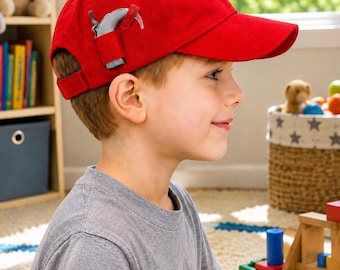 Ear-Free Cochlear Implant Hat for Kids, Secure Cotton Cap Ages 3-10