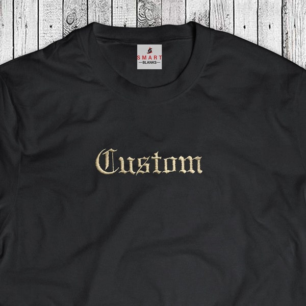 Custom Embroidered Shirts Etsy