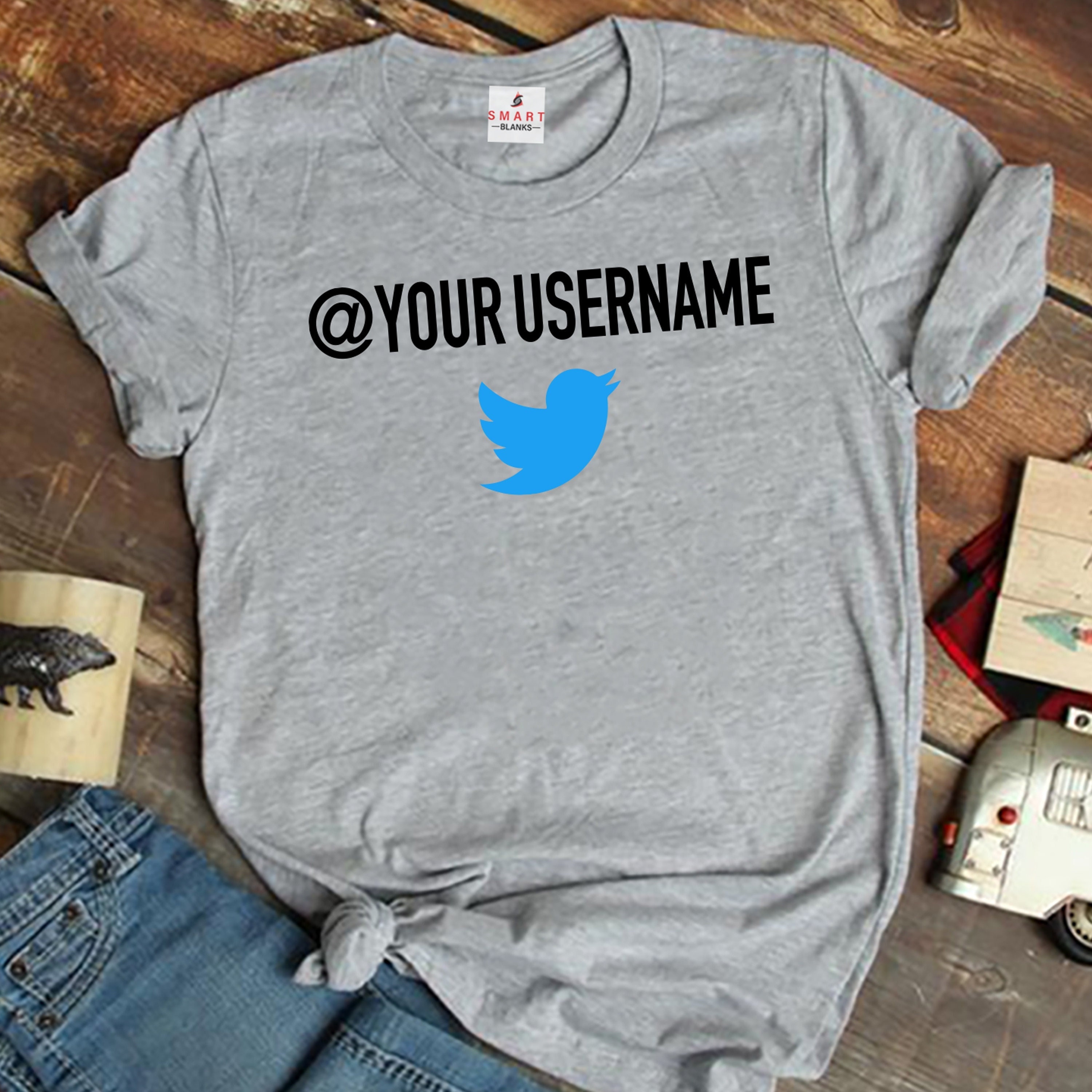 SUNNYDAYZE TWEETER T-SHIRT twitter bird fly logo fun cool art t-shirt