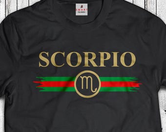 Scorpio T shirt Astrology Tee Retro Inspired Graphic Zodiac T-Shirt Astrology Zodiac Present Scorpio Season Birthday Gift For Scorpio