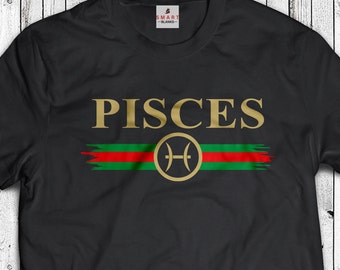 Pisces T-shirt Astrology Tee Retro Inspired Graphic T-Shirt Zodiac T-Shirt Astrology top Zodiac Present - Perfect Birthday Gift