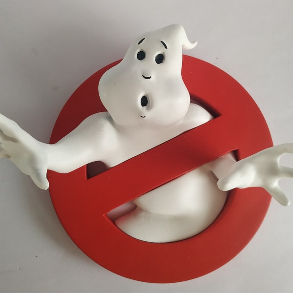 Logo cazafantasmas (Ghostbusters) 3D