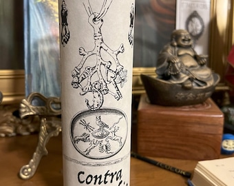 Contra Malocchio (Anti-Evil Eye) Customizable Italian Folk Magic / Strega 7 Day Candles