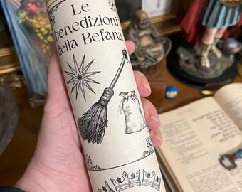 Le benedizioni della Befana (Blessings of Befana) Customizable Italian Folk Magic / Strega 7 Day Candles