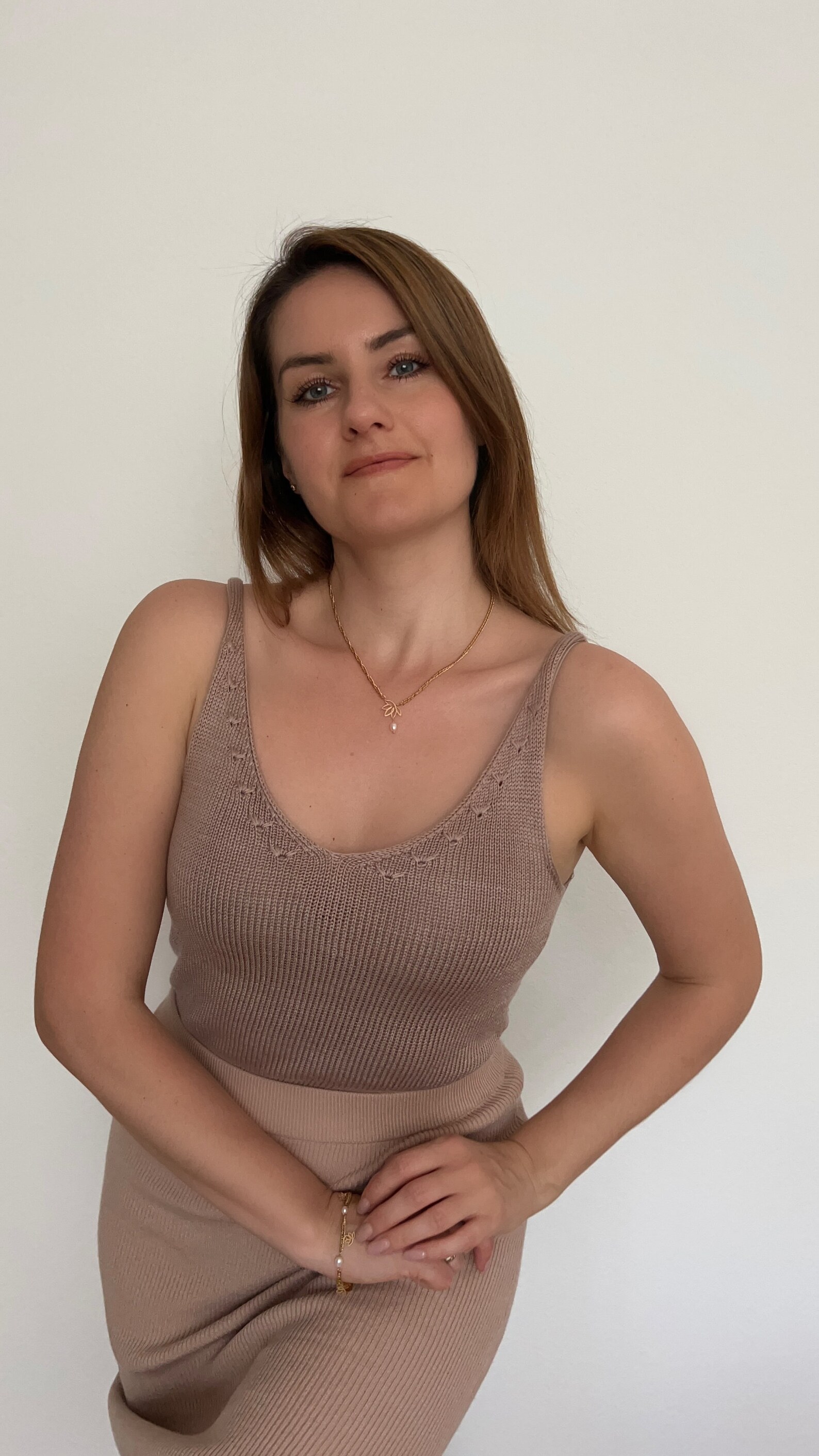Knitting Pattern Fleur Top English Etsy