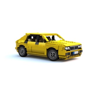 Lego MOC Lancia Delta HF Building Instructions Manual