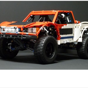 Lego MOC Baja Truck Building Instructions Manual