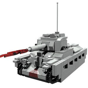 Lego MOC Matilda Tank Building Instructions Manual
