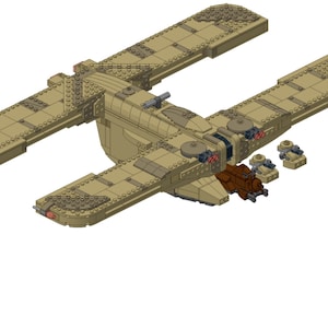 Lego MOC Trade Federation C-9979 Star Wars bouwhandleiding