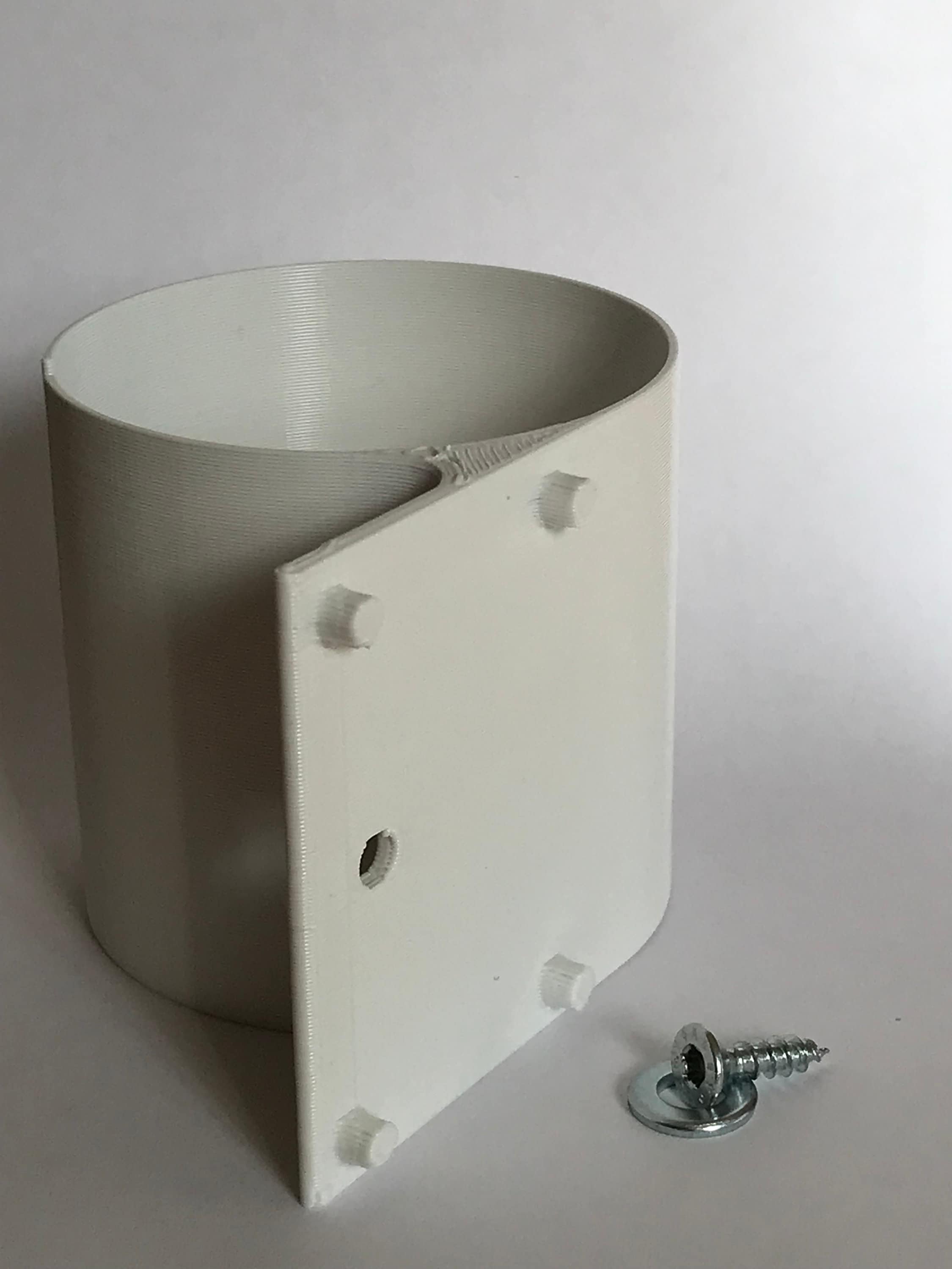 Müllbeutel Halterung für Küchenschränke weiß Ikea Method 3d print Druck  Geschenk Aufbewahrung Zuhause - .de