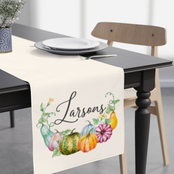 Fall Table Runner Etsy