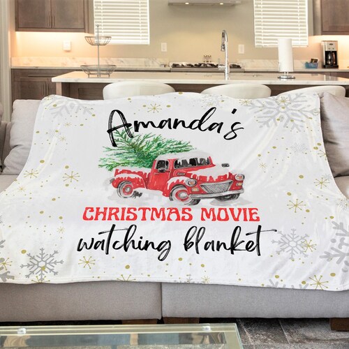 Hallmark Christmas Movie Watching Blanket Christmas Movie Etsy