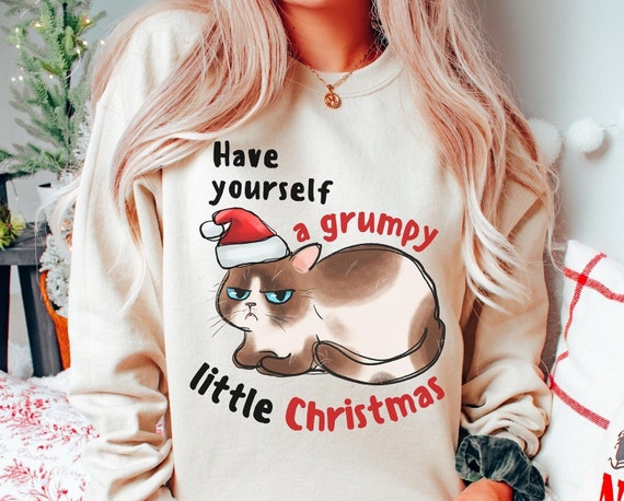 Funny cat sweater 2025