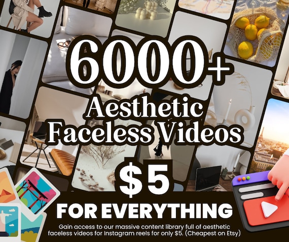 6000+ Aesthetic Video Reels Boss Babe Story Master Resell Rights MRR & Private Label Rights PLR DFY Instagram Templates Digital Marketer