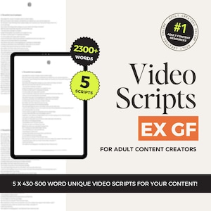 Ex-Girlfriend Roleplay JOI Scripts for OnlyFans – Video Scripts for Adult Content Creators, ManyVids Ideas