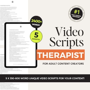 Therapist Roleplay JOI Scripts for OnlyFans – Video Scripts for Adult Creators, ManyVids Ideas