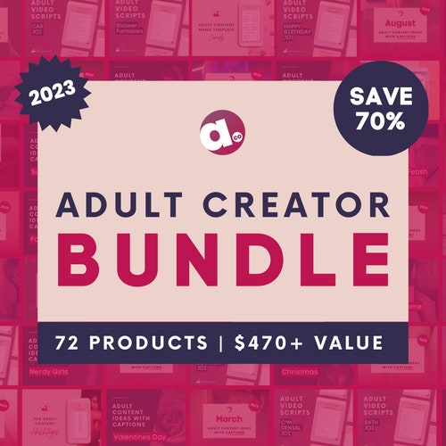 Adult Content Creator Bundle Onlyfans Products Onlyfans Etsy UK