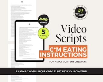 CEI JOI Video Scripts for OnlyFans – ManyVids Ideas for Camgirls