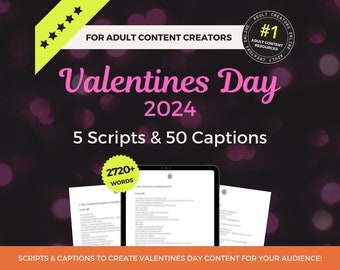 Onlyfans Valentinstag 2024 Bundle, JOI Script Bundle, Onlyfans Urlaubsideen, Onlyfans Spiele, PPV Beschriftungsvorlagen, Beschriftungen für OF