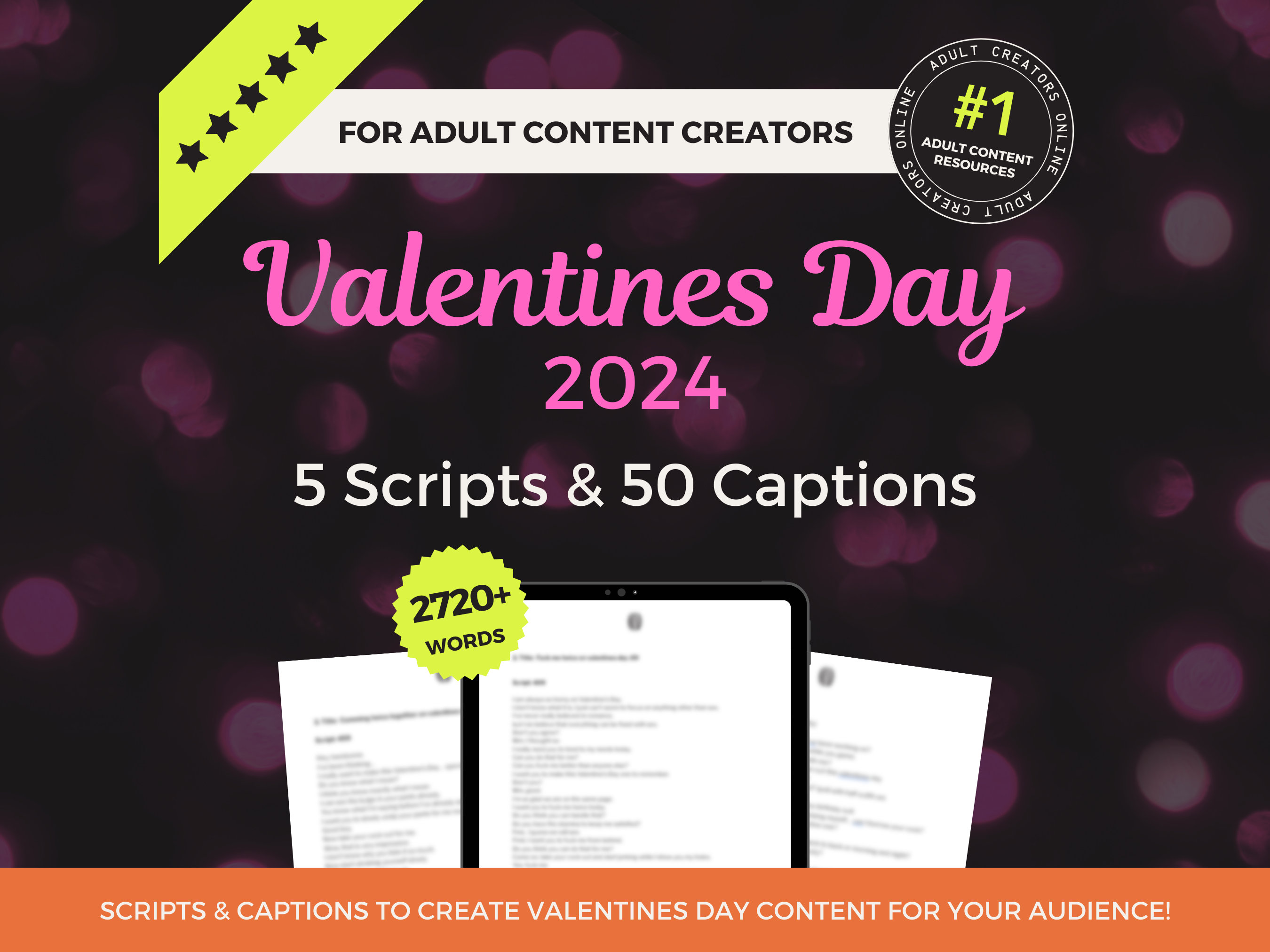 Onlyfans Valentines Day 2024 Bundle, JOI Script Bundle, Onlyfans