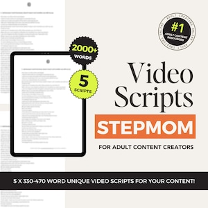 Stepmom Roleplay JOI Scripts for OnlyFans – ManyVids Video Scripts for Adult Creators