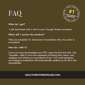 Expense Tracker for Adult Content Creators, Track Onlyfans Expenses