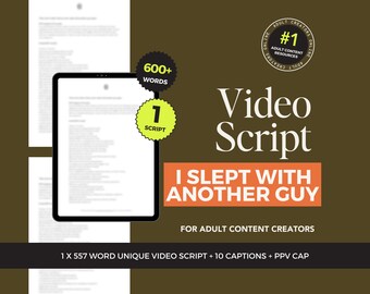Interactive OnlyFans Video Script – Watch Me with Another Man Experience