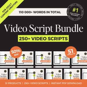 JOI Script Bundle, 250 JOI Scripts Onlyfans, Solo PPV Onlyfans, Spicy content ideas for Onlyfans, Joi Scripts, Nsfw Template, Camgirl