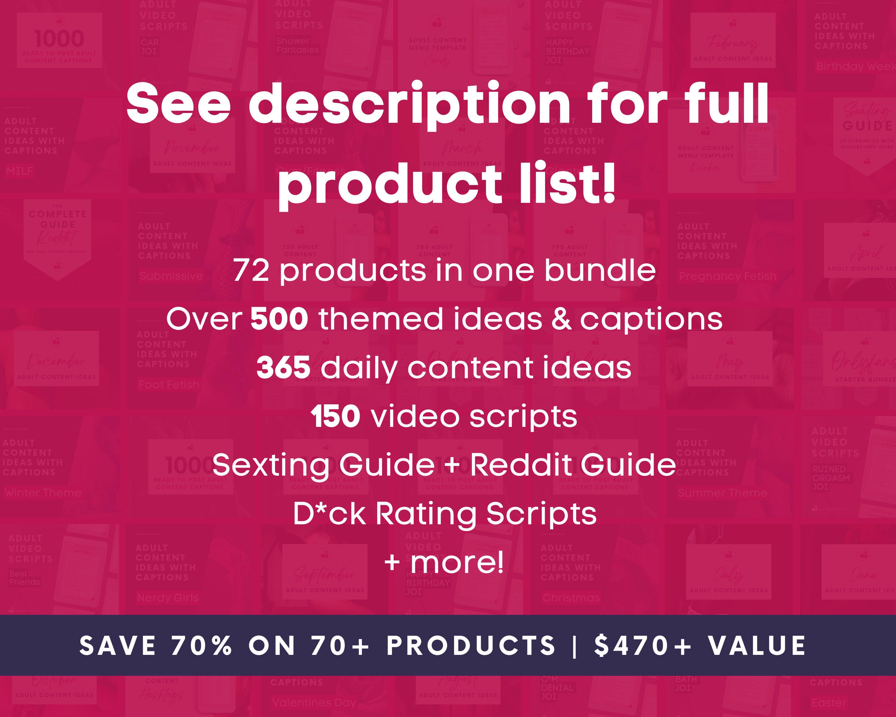 Adult Content Creator Bundle Onlyfans Products Onlyfans - Etsy