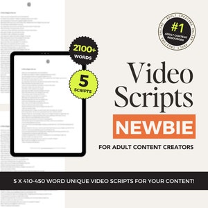 Newbie JOI Scripts for OnlyFans – Video Scripts for Adult Content Creators, ManyVids Ideas