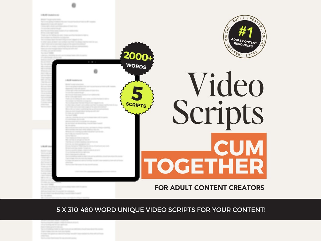 Joi Scripts For Onlyfans Cum Together Fantasy Video Scripts For Adult