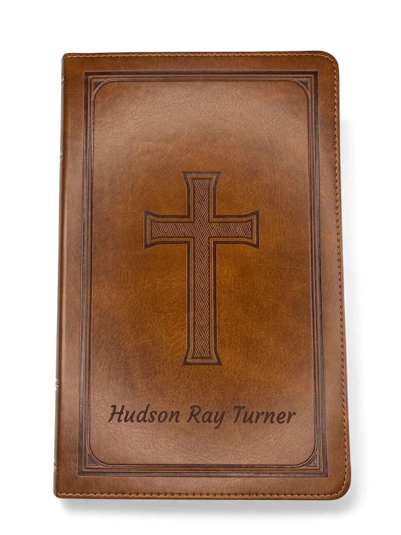 Personalized KJV Bible King James Version With Celtic Cross Design ...