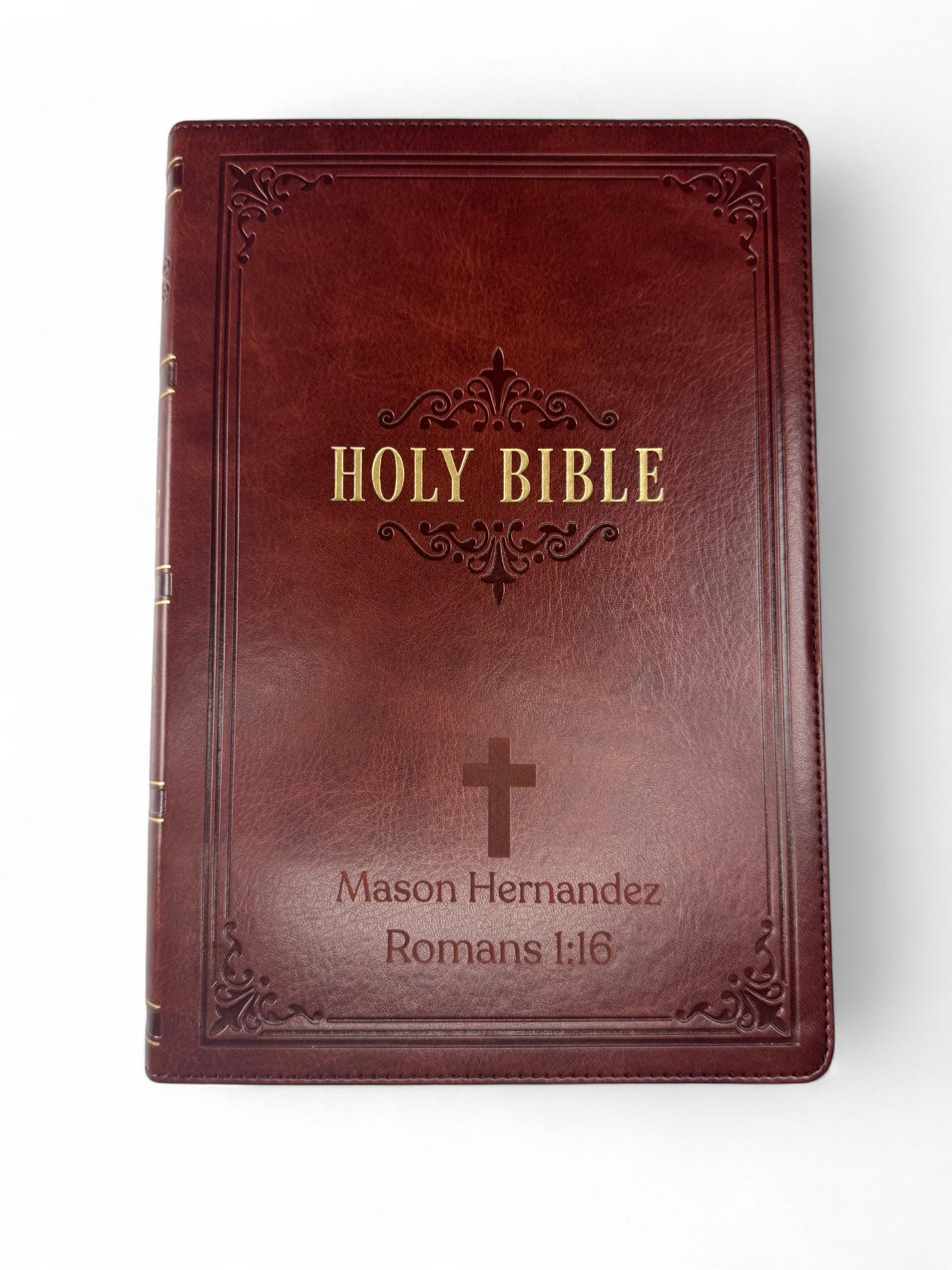 Personalized KJV Bible King James Version - Giant Print Bible With ...